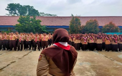 Pembukaan Ekstrakulikuler Gerakan Pramuka SMK Auto Matsuda