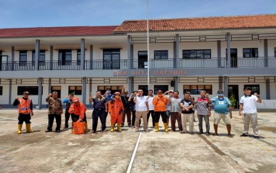 SMK Auto Matsuda lakukan Disinfektan Cegah Penyebaran Covid-19